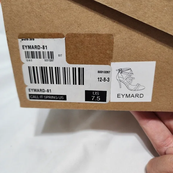 Call It Spring Rinestone Heels - Picture 2 of 4